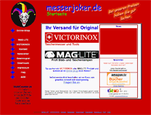 Tablet Screenshot of messerjoker.de